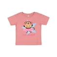 thumbnail image 1 of Inktastic Monkey Love Tutu Dance Girls Baby T-Shirt, 1 of 5