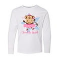 thumbnail image 1 of Inktastic Monkey Love Tutu Dance Long Sleeve Youth T-Shirt, 1 of 5