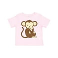 thumbnail image 1 of Inktastic Monkey Thinking Boys or Girls Toddler T-Shirt, 1 of 5