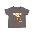 thumbnail image 1 of Inktastic Monkey Thinking Boys or Girls Toddler T-Shirt, 1 of 5