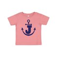 thumbnail image 1 of Inktastic Monogram J Nautical Anchor Boys or Girls Baby T-Shirt, 1 of 5
