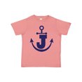 thumbnail image 1 of Inktastic Monogram J Nautical Anchor Boys or Girls Toddler T-Shirt, 1 of 5