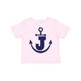 thumbnail image 1 of Inktastic Monogram J Nautical Anchor Boys or Girls Toddler T-Shirt, 1 of 5