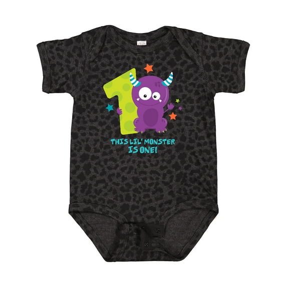 Inktastic Monster 1st Birthday Boys or Girls Baby Bodysuit