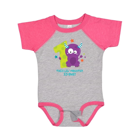 Inktastic Monster 1st Birthday Boys or Girls Baby Bodysuit