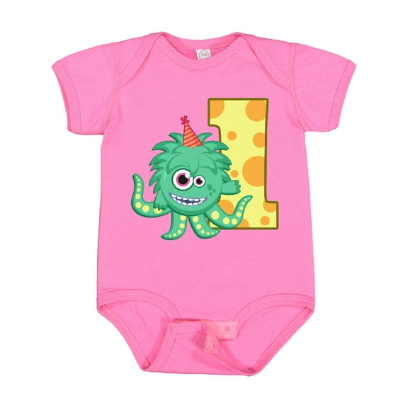 Inktastic Monster 1st Birthday Boys or Girls Baby Bodysuit
