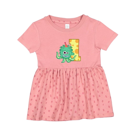 Inktastic Monster 1st Birthday Girls Baby Dress