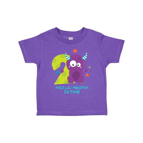 Inktastic Monster 2nd Birthday Boys or Girls Toddler T-Shirt