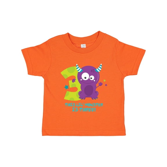 Inktastic Monster 3rd Birthday Boys or Girls Toddler T-Shirt