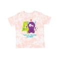 thumbnail image 1 of Inktastic Monster 4th Birthday Boys or Girls Toddler T-Shirt, 1 of 5
