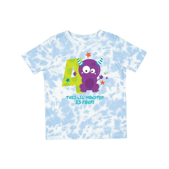 Inktastic Monster 4th Birthday Boys or Girls Toddler T-Shirt