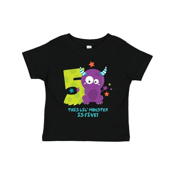 Inktastic Monster 5th Birthday Boys or Girls Toddler T-Shirt