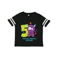 thumbnail image 1 of Inktastic Monster 5th Birthday Boys or Girls Toddler T-Shirt, 1 of 5