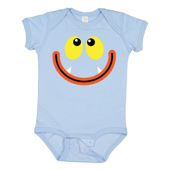 Inktastic Monster Face Boys or Girls Baby Bodysuit