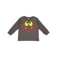thumbnail image 1 of Inktastic Monster Face Boys or Girls Long Sleeve Toddler T-Shirt, 1 of 5