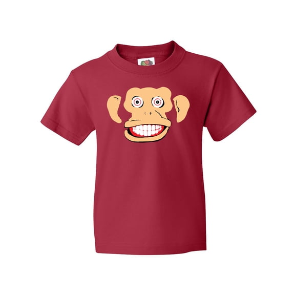 Inktastic Monster Faces Symbol Monkey Youth T-Shirt