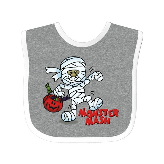 Inktastic Monster Mash Boys or Girls Baby Bib