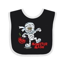 Inktastic Monster Mash Boys or Girls Baby Bib