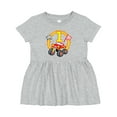 thumbnail image 1 of Inktastic Monster Truck 1st Birthday Girls Baby Dress, 1 of 5