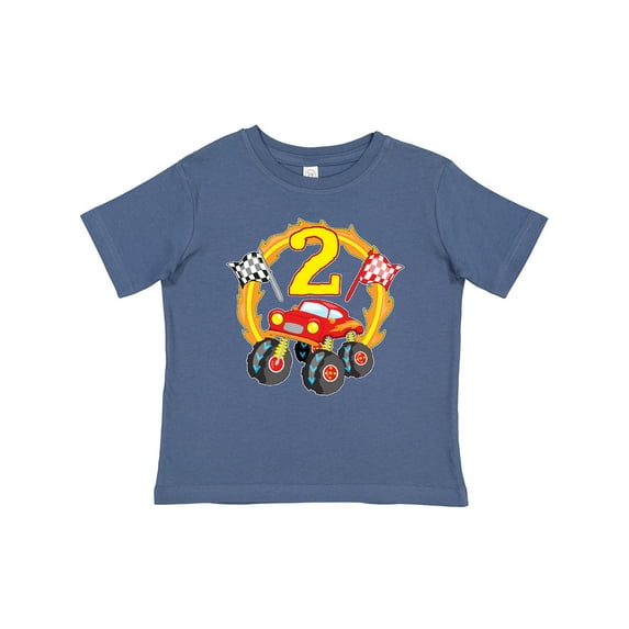 Inktastic Monster Truck 2nd Birthday Boys or Girls Baby T-Shirt