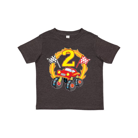Inktastic Monster Truck 2nd Birthday Boys or Girls Toddler T-Shirt