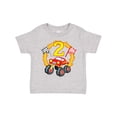 thumbnail image 1 of Inktastic Monster Truck 2nd Birthday Boys or Girls Toddler T-Shirt, 1 of 5