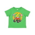 thumbnail image 1 of Inktastic Monster Truck 2nd Birthday Boys or Girls Toddler T-Shirt, 1 of 5