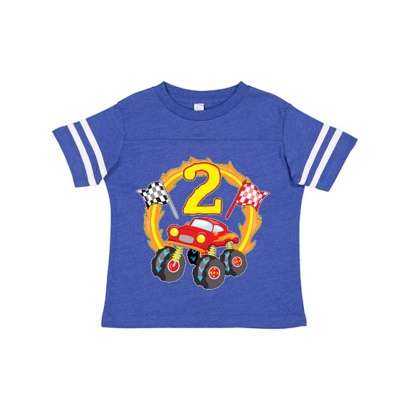 Inktastic Monster Truck 2nd Birthday Boys or Girls Toddler T-Shirt