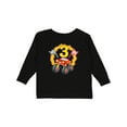 thumbnail image 1 of Inktastic Monster Truck 3rd Birthday Boys or Girls Long Sleeve Toddler T-Shirt, 1 of 5