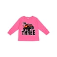 thumbnail image 1 of Inktastic Monster Truck 3rd Birthday Boys or Girls Long Sleeve Toddler T-Shirt, 1 of 5