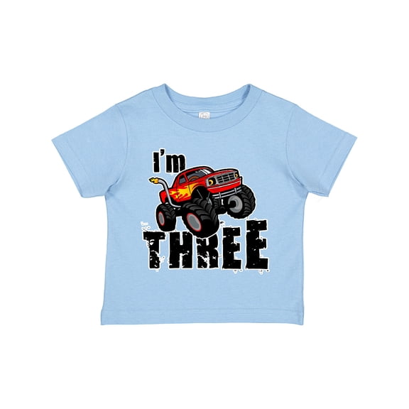 Inktastic Monster Truck 3rd Birthday Boys or Girls Toddler T-Shirt