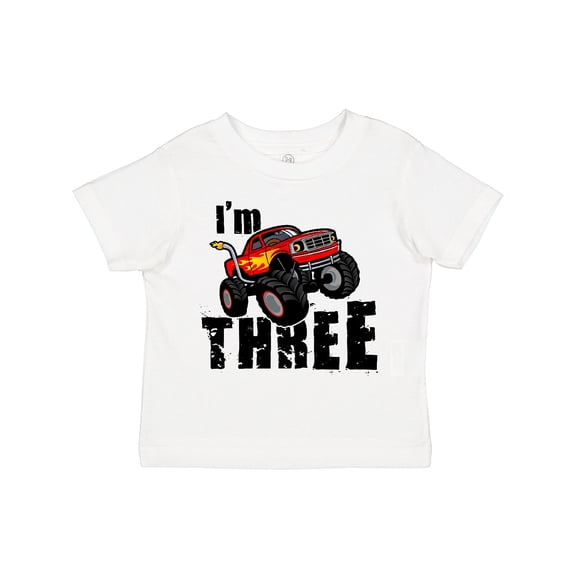 Inktastic Monster Truck 3rd Birthday Boys or Girls Toddler T-Shirt