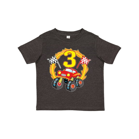 Inktastic Monster Truck 3rd Birthday Boys or Girls Toddler T-Shirt