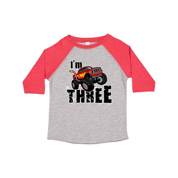 Inktastic Monster Truck 3rd Birthday Boys or Girls Toddler T-Shirt