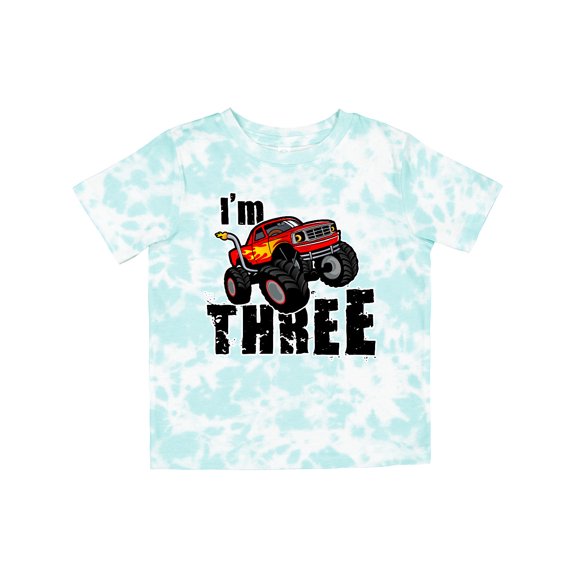 Inktastic Monster Truck 3rd Birthday Boys or Girls Toddler T-Shirt