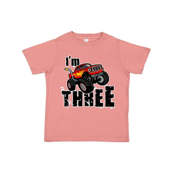 Inktastic Monster Truck 3rd Birthday Boys or Girls Toddler T-Shirt