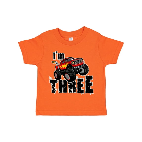 Inktastic Monster Truck 3rd Birthday Boys or Girls Toddler T-Shirt