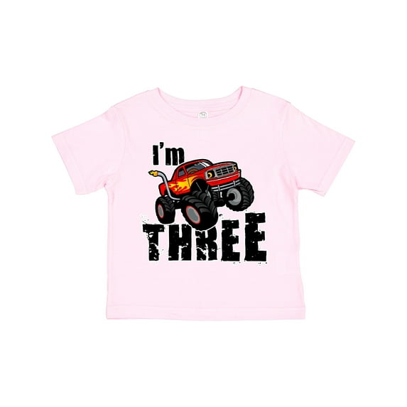 Inktastic Monster Truck 3rd Birthday Boys or Girls Toddler T-Shirt