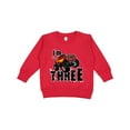 thumbnail image 1 of Inktastic Monster Truck 3rd Birthday Toddler Sweatshirt, 1 of 4