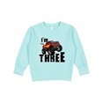 thumbnail image 1 of Inktastic Monster Truck 3rd Birthday Toddler Sweatshirt, 1 of 4