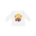 thumbnail image 1 of Inktastic Monster Truck 4th Birthday Boys or Girls Long Sleeve Toddler T-Shirt, 1 of 5