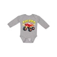thumbnail image 1 of Inktastic Monster Truck Big Bro Boys Long Sleeve Baby Bodysuit, 1 of 5
