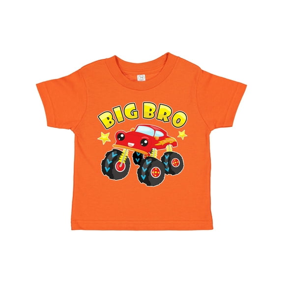 Inktastic Monster Truck Big Bro Boys Toddler T-Shirt