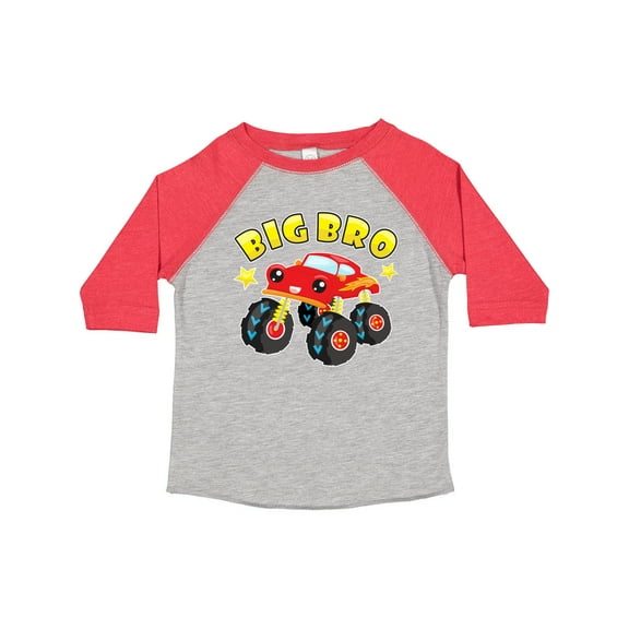 Inktastic Monster Truck Big Bro Boys Toddler T-Shirt