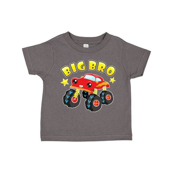 Inktastic Monster Truck Big Bro Boys Toddler T-Shirt