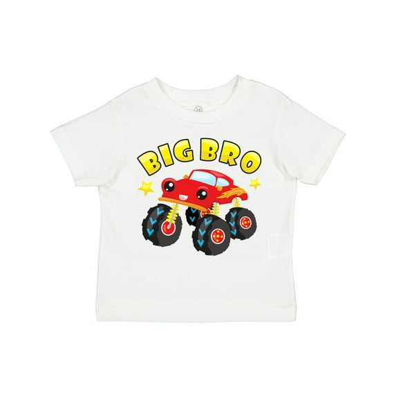 Inktastic Monster Truck Big Bro Boys Toddler T-Shirt