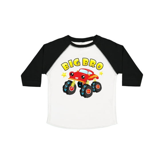 Inktastic Monster Truck Big Bro Boys Toddler T-Shirt