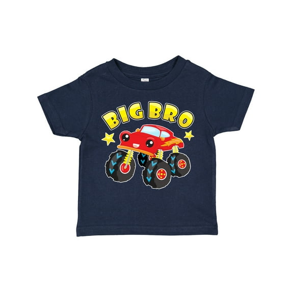 Inktastic Monster Truck Big Bro Boys Toddler T-Shirt