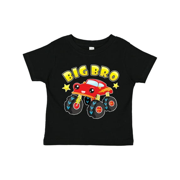 Inktastic Monster Truck Big Bro Boys Toddler T-Shirt