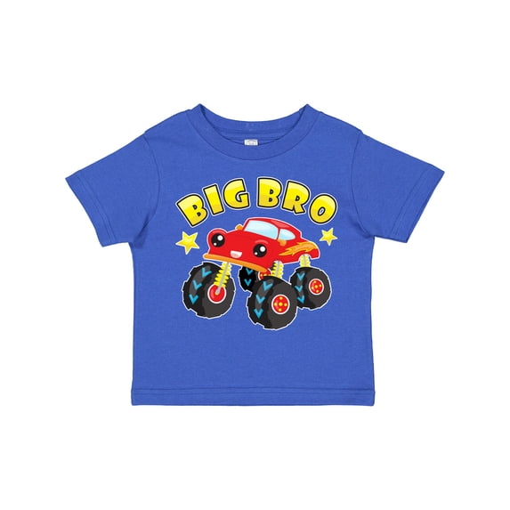 Inktastic Monster Truck Big Bro Boys Toddler T-Shirt